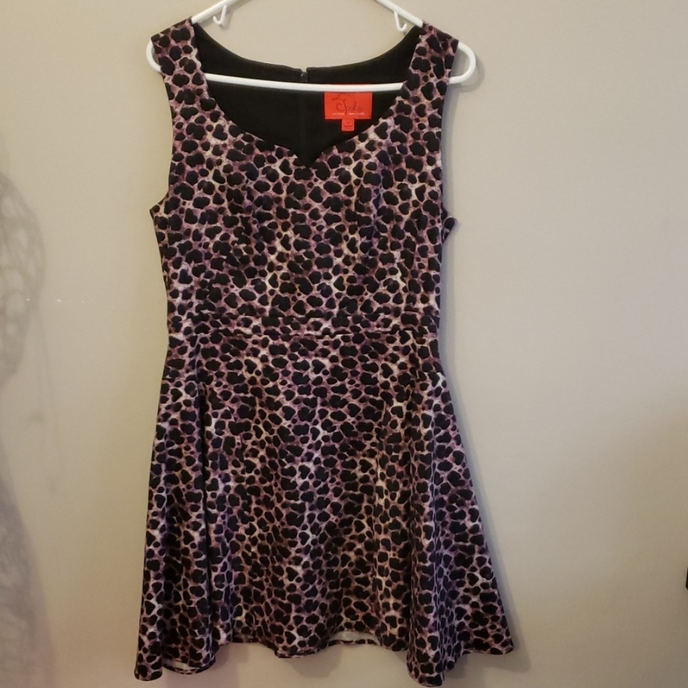 Z Spoke by Zach Posen Leopard Print Dress